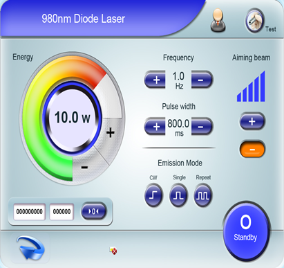 диодный лазер для сосудов 980 нм