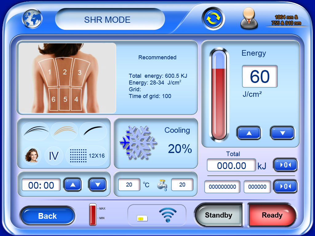 810 нм интерфейс лазер