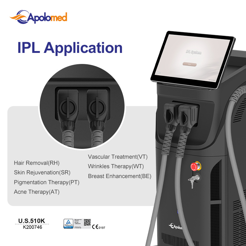Новая вертикальная IPL SHR 