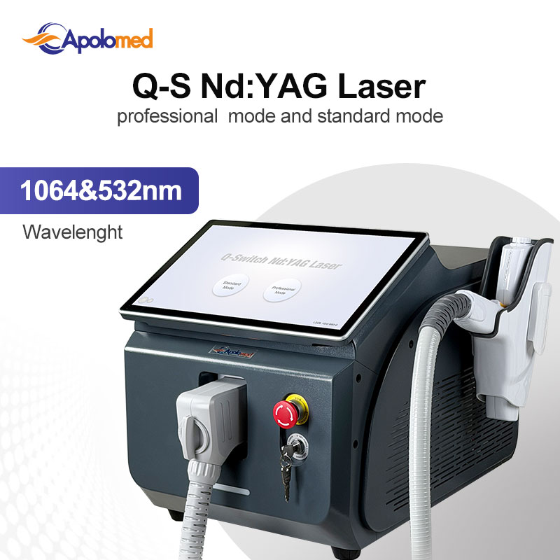 Новый портативный лазер QS Nd Yag 