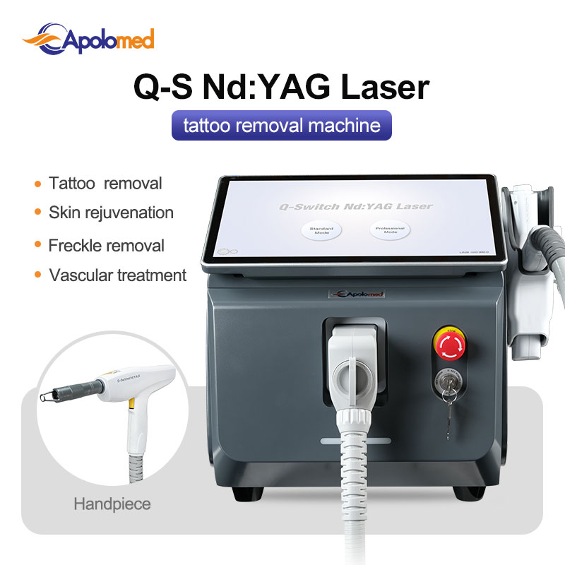 Новый портативный лазер QS Nd Yag 
